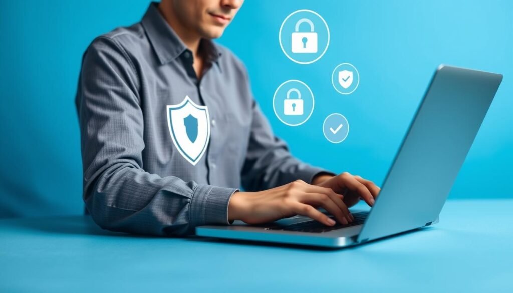 안전한 카지노사이트 이용의 중요성을 보여주는 이미지